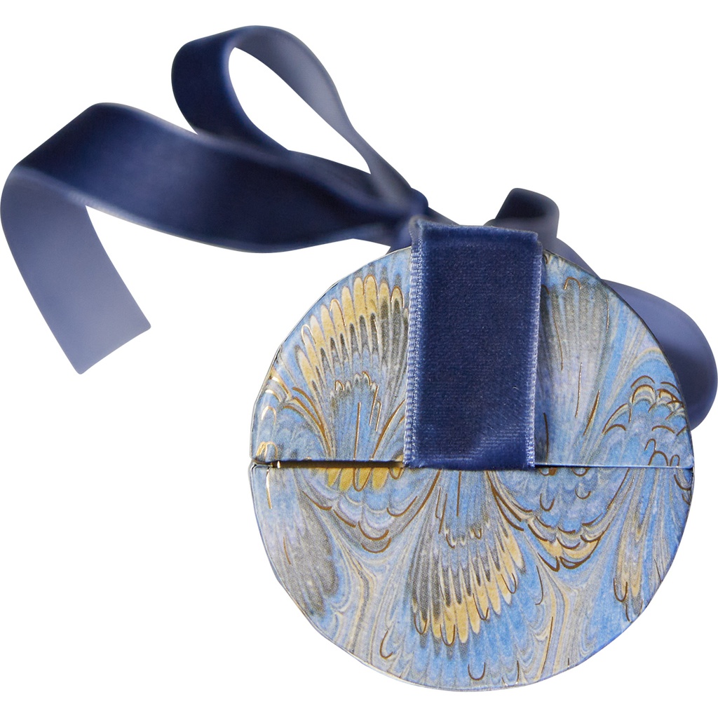 ROMANCE GOURMANDE round macaron box assortiment of 4