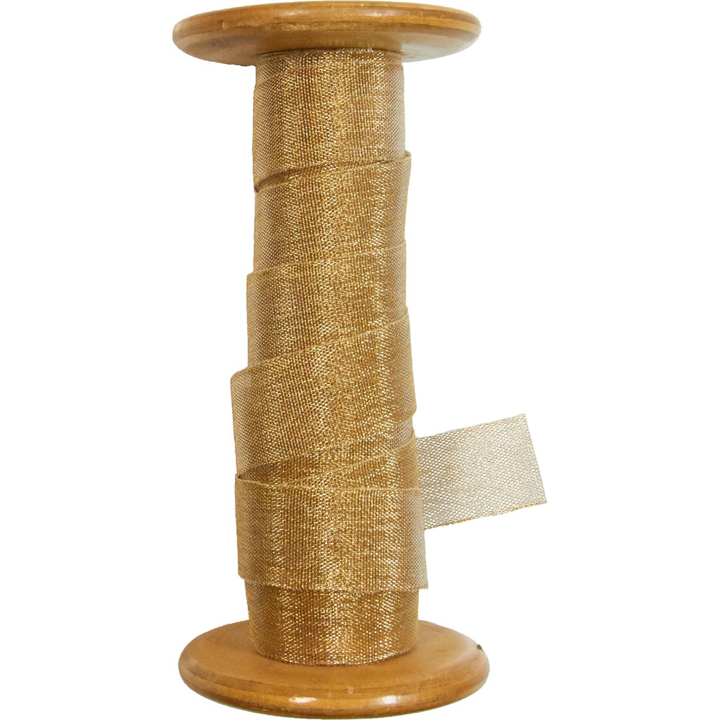 METALLIC ORGANZA or 15mm***