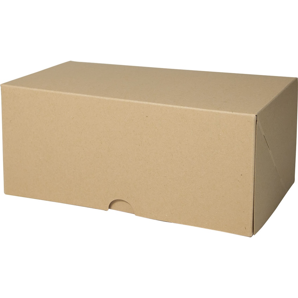 BOITE PATISSIERE kraft rectangulaire