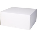 BOITE PATISSIERE blanche 17