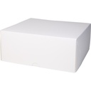 BOITE PATISSIERE blanche 19