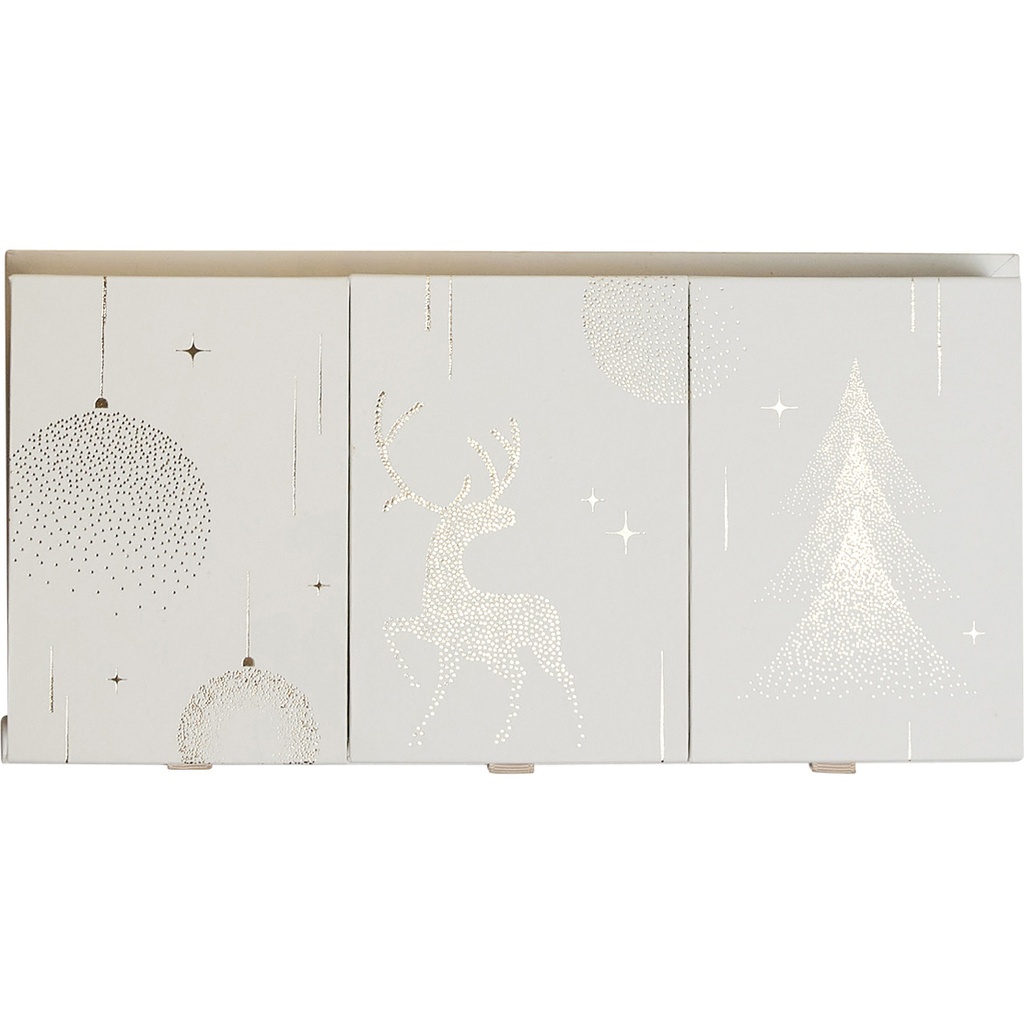 SCENES DE NEIGE precious 3 magnets