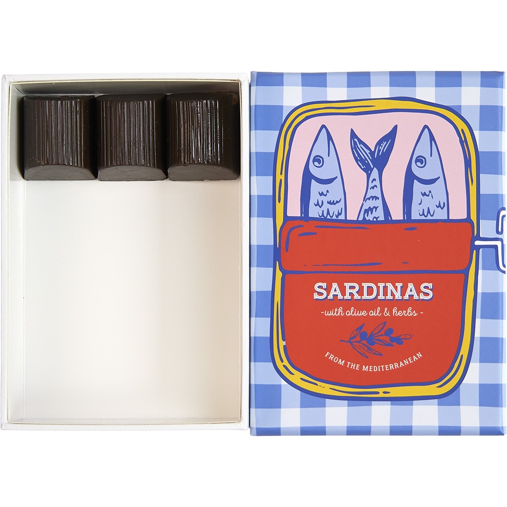 Sardine in Vacanza rectangular basic box  assortment of 3