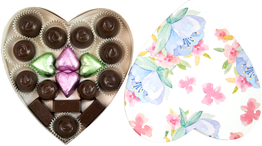 Blush Veil heart 16