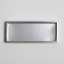 Atelier 10 Flat inlayer with Border Silver