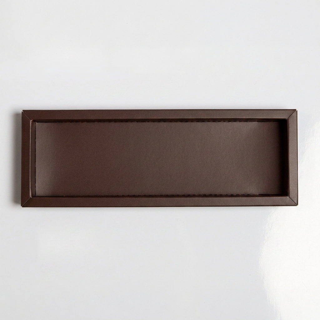 Atelier 18 Flat inlayer with Border Brown