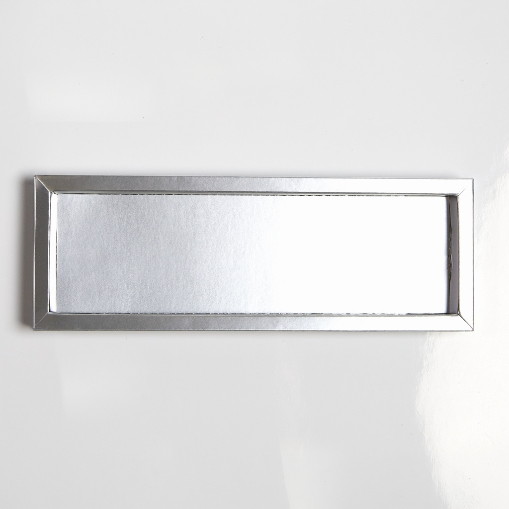 Atelier 18 Flat inlayer with Border Silver