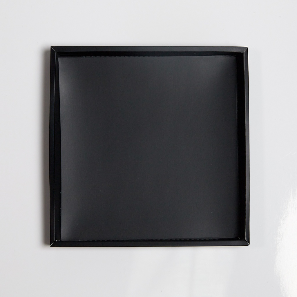 Atelier 25 Flat inlayer with Border Black
