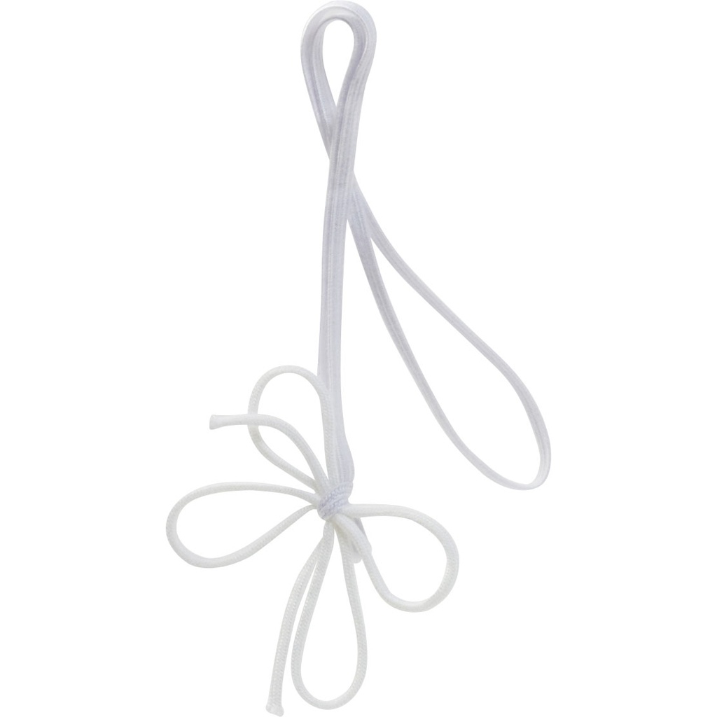 ELASTICO Tencel 40cm bianco