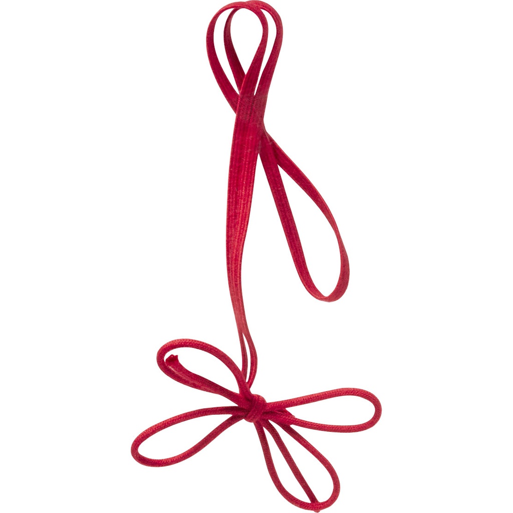 ELASTICO Tencel 40cm rosso