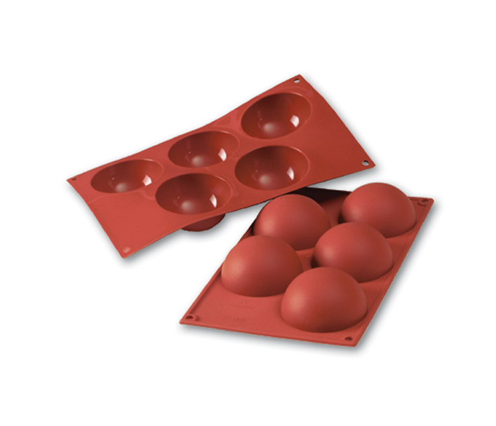 SILICONE STAMPO mezza sfera 001