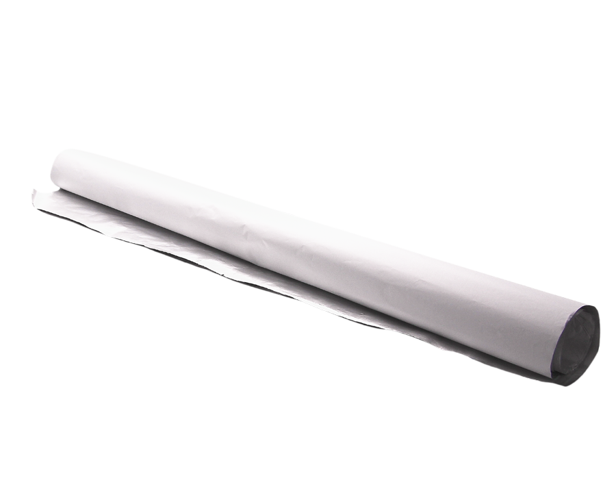 ALUMINIUMFOLIE blad wit