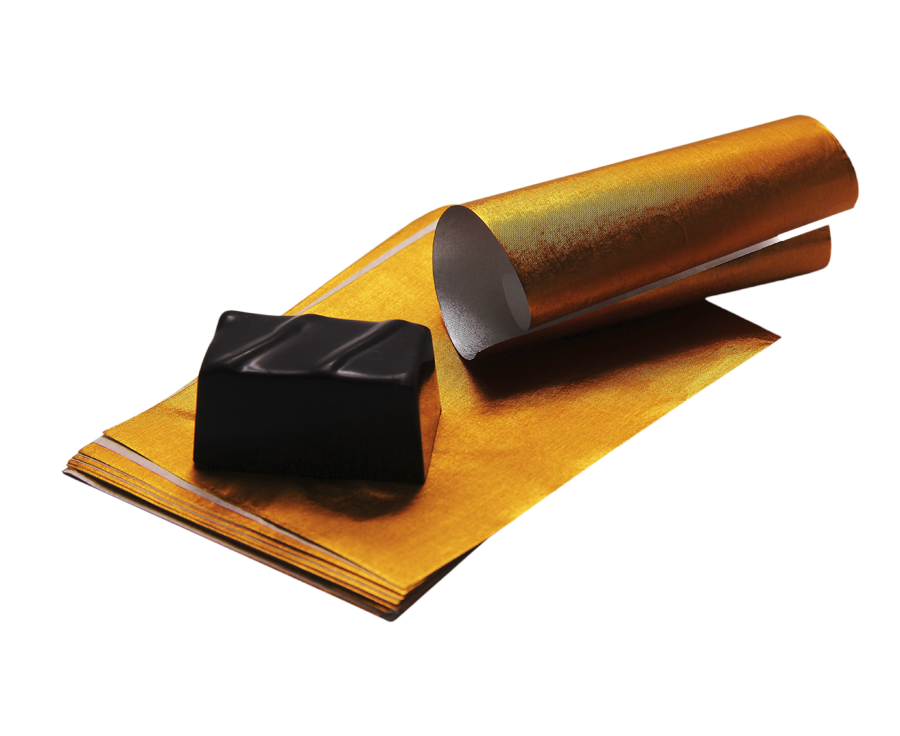 ALUMINIUM klein plaat  oranje