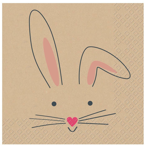 SERVIETTEN Bunny