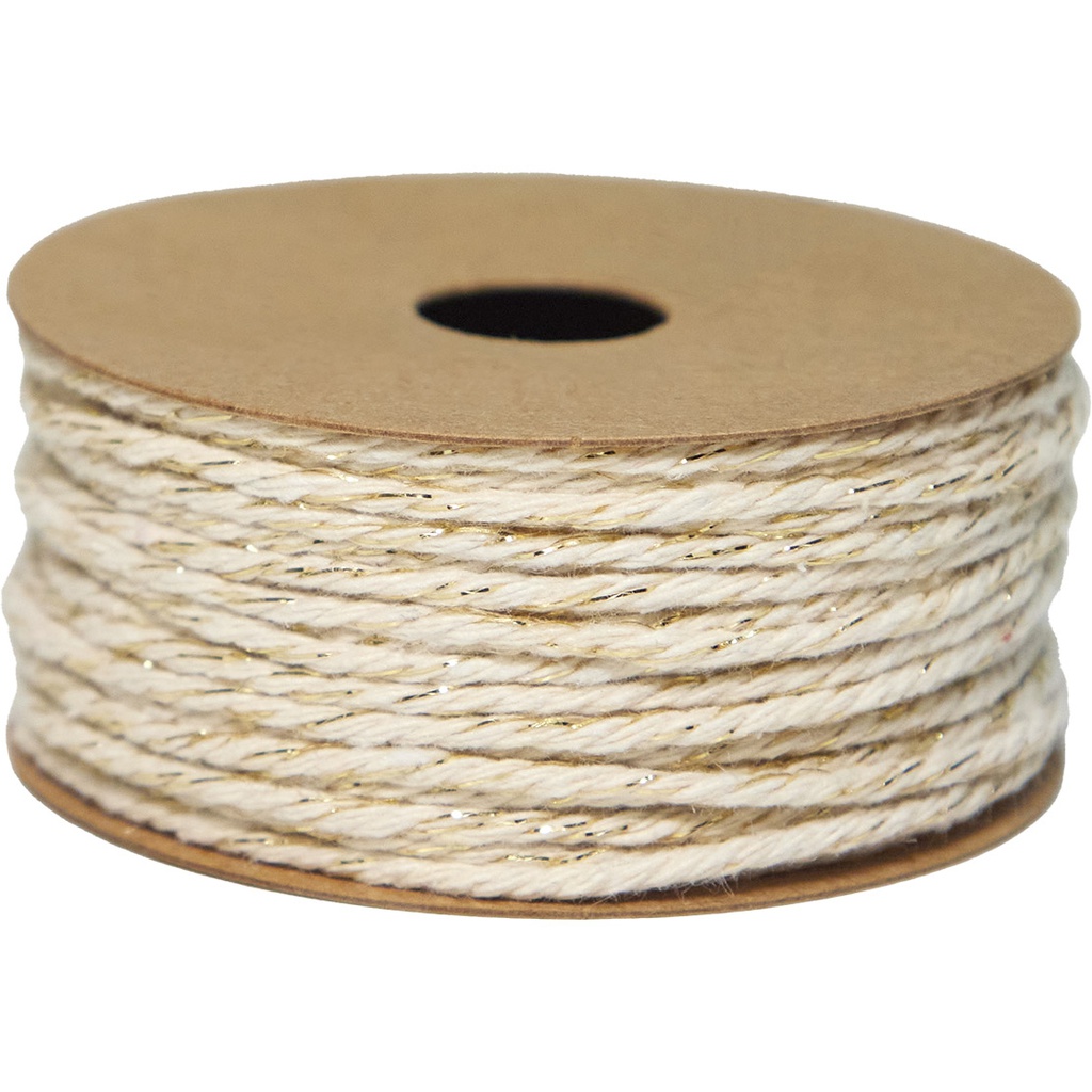 CORDE en coton ivoire