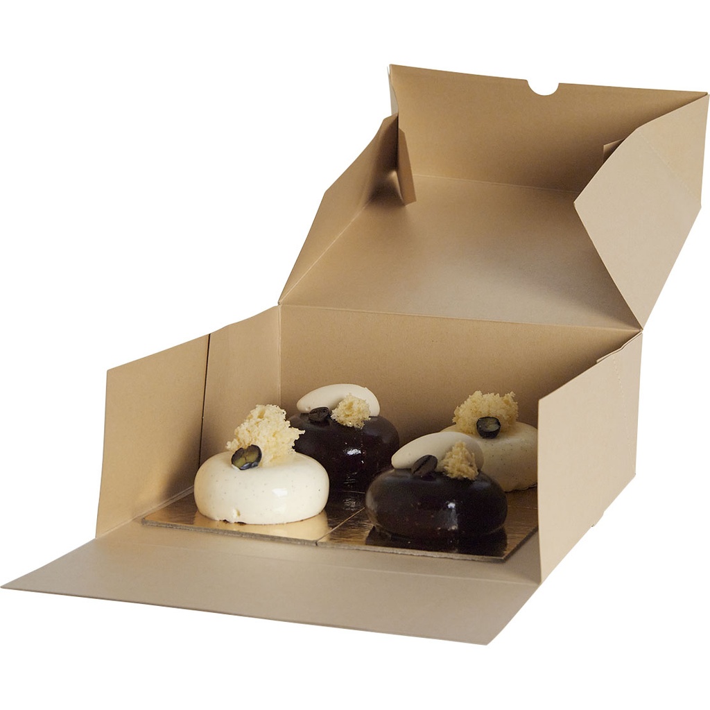 BOITE PATISSIERE kraft 21 -BXF012171