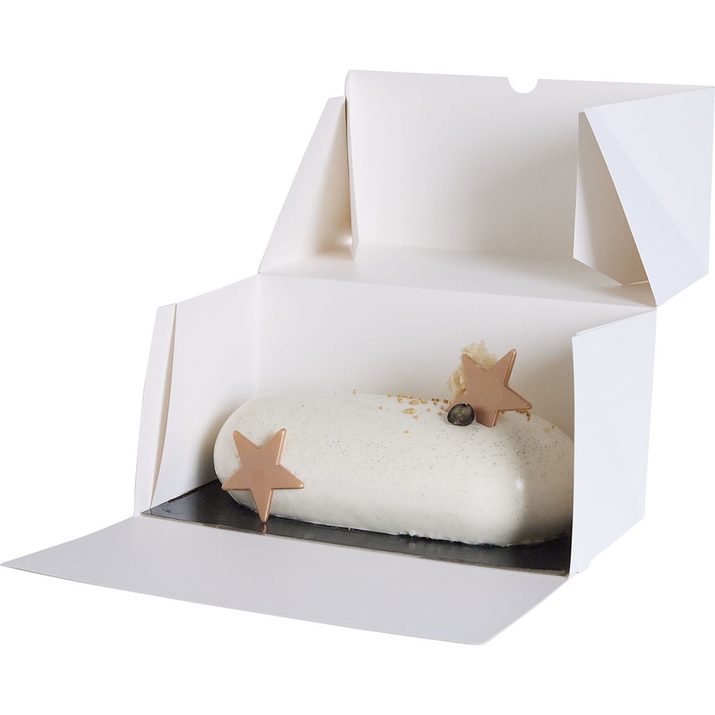 BOITE BUCHE blanche 25 -BXF022501