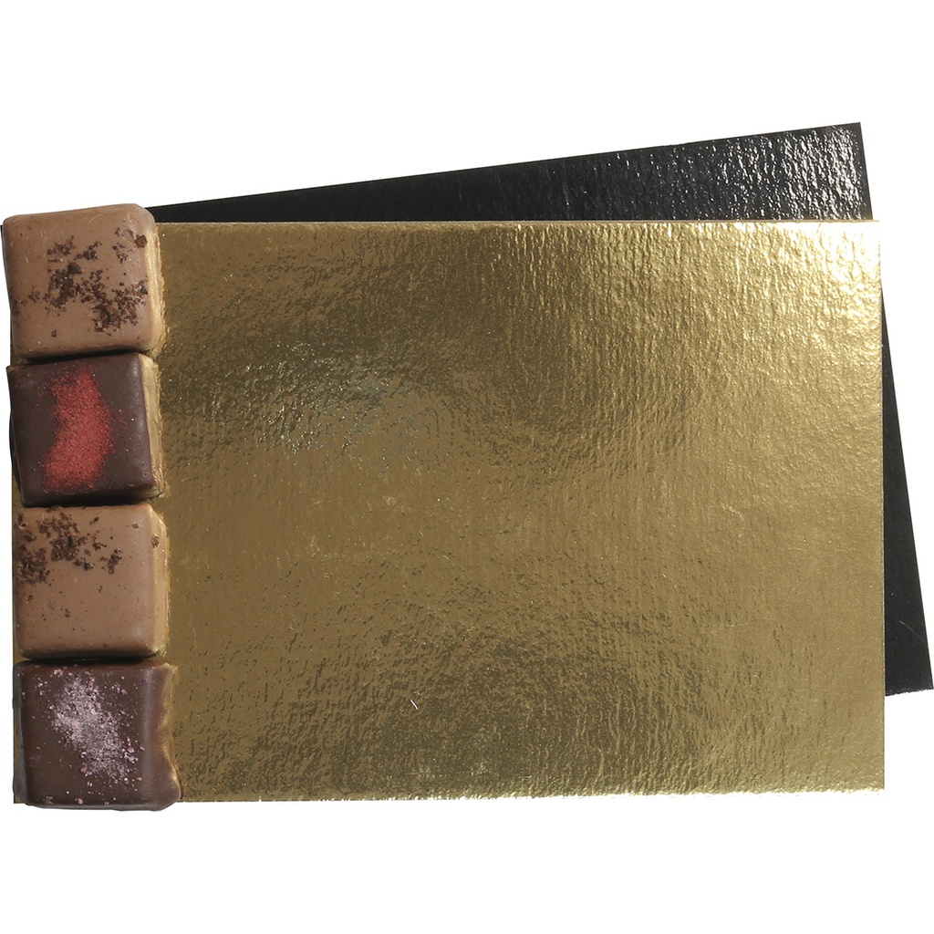 GOUD/ZWART KARTON voor zakjes 10 