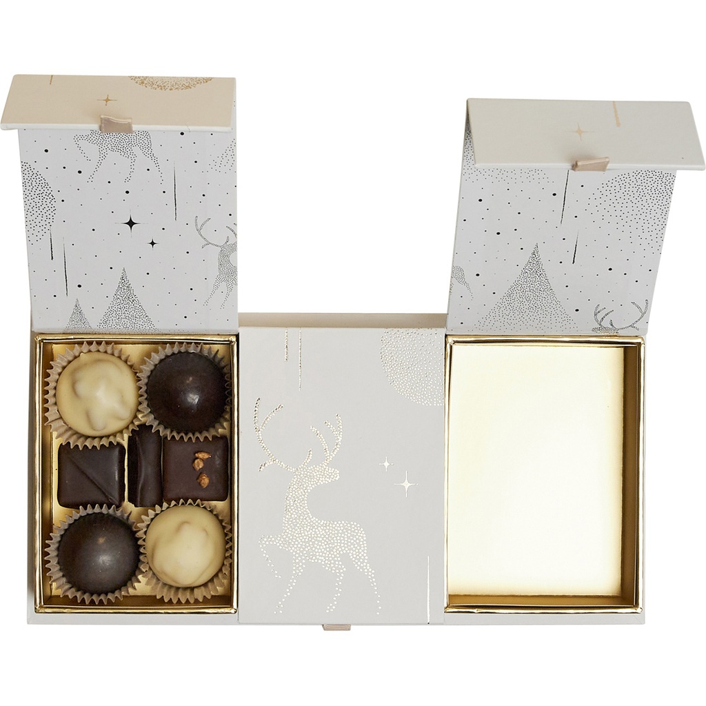 SCENES DE NEIGE precious 3 magnets