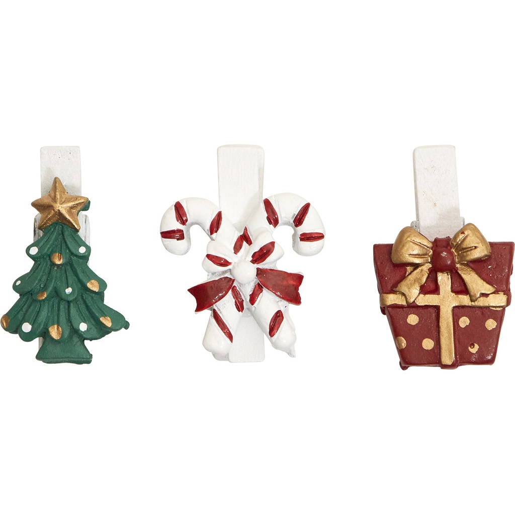 ALL UNDER THE TREE clip assortment of 3 