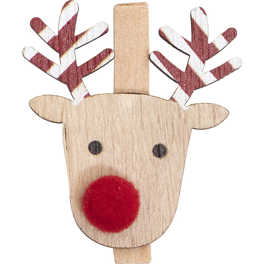NOEL ENCHANTE Reindeer clip
