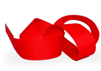 GROSGRAIN 25mm rouge 20  -RBN49852520