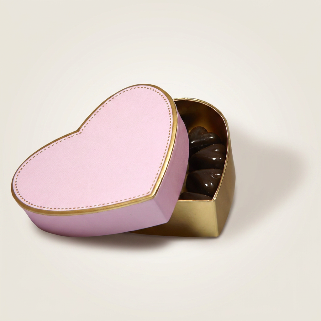 Sweet gold coffret coeur rose