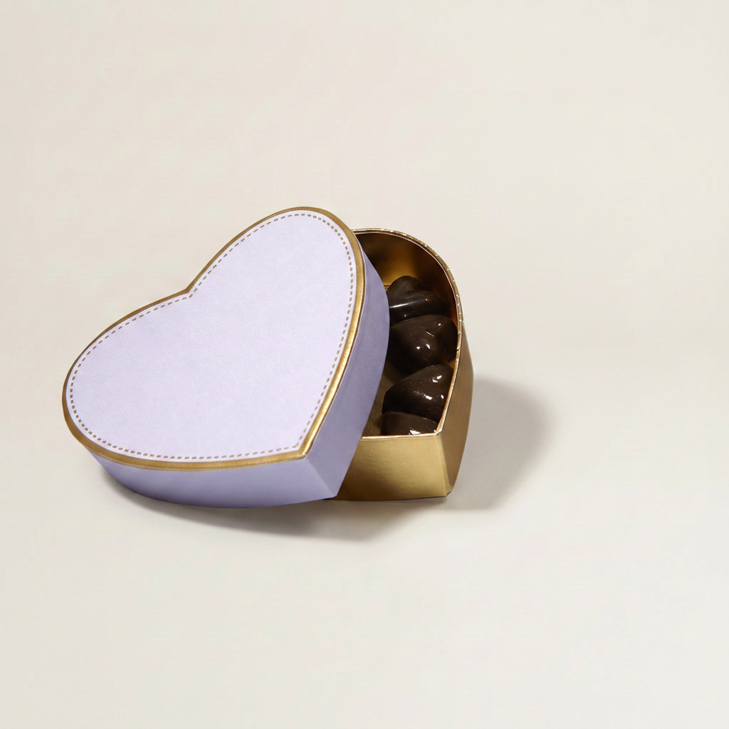 Sweet Gold hartdoos lavendel