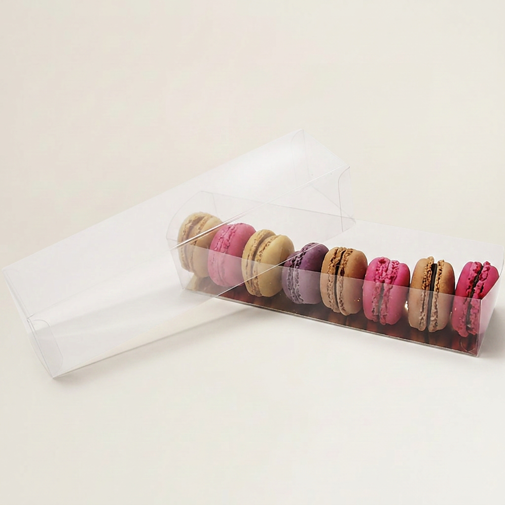 Boite réglette 8 macarons 