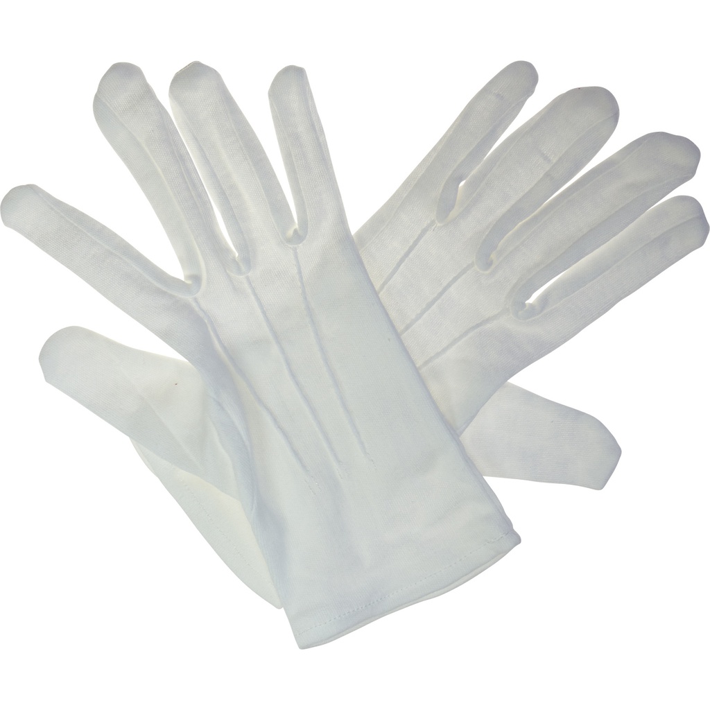 WHITE COTON GLOVES