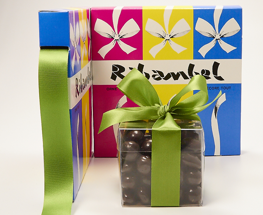 RIBANBEL vert pré 25mm