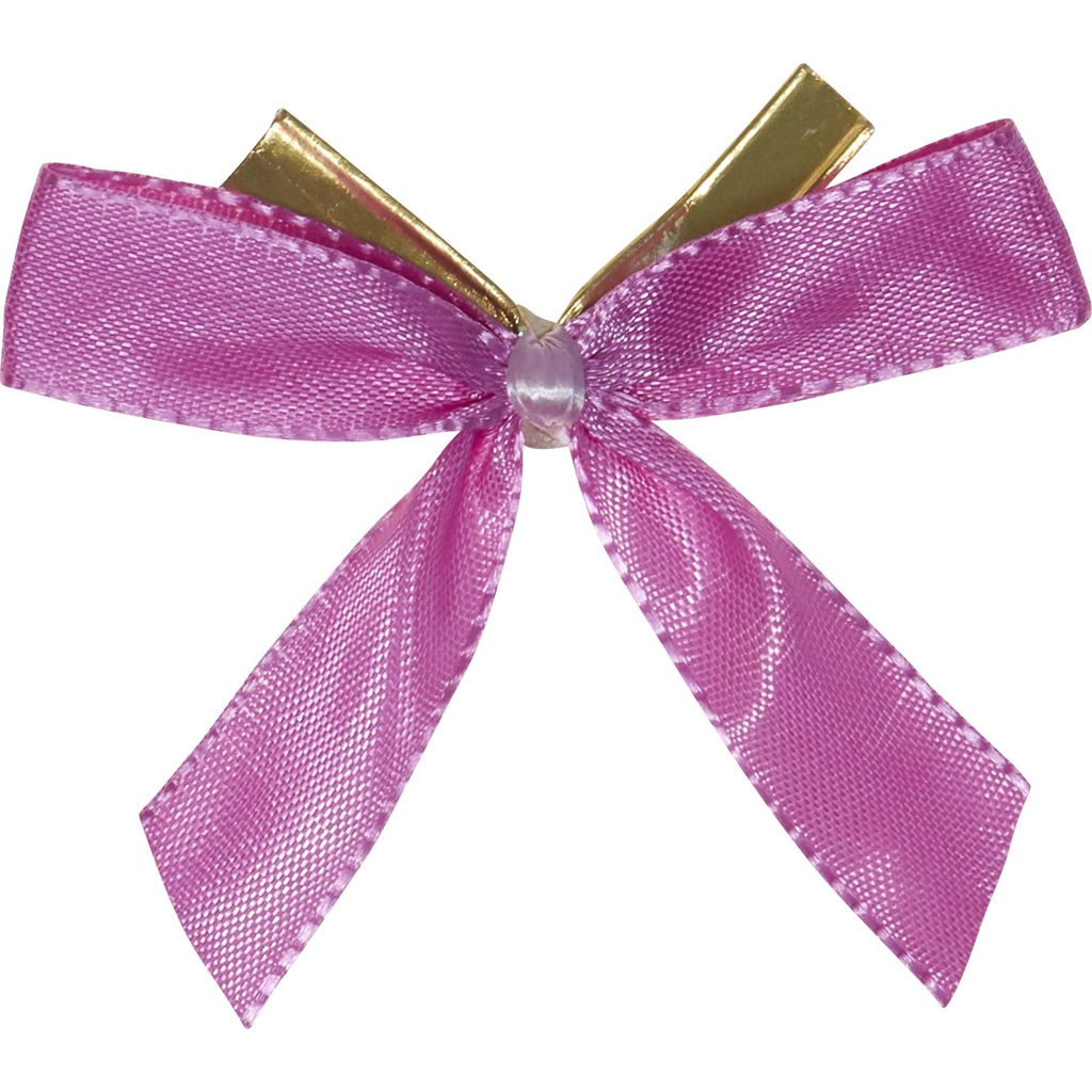 CLIP schleife rosa 25