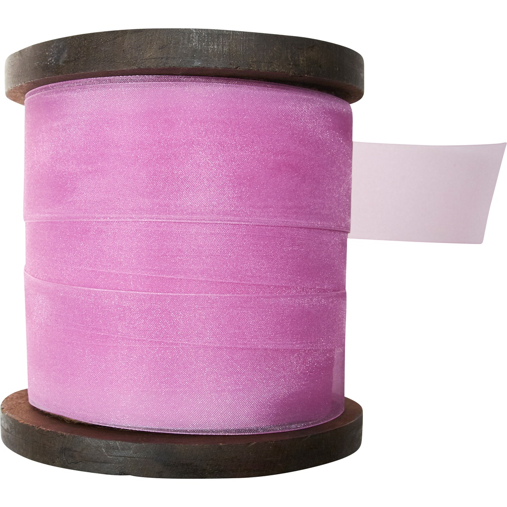 ORGANZA 40mm rose 23 -RBN48884023