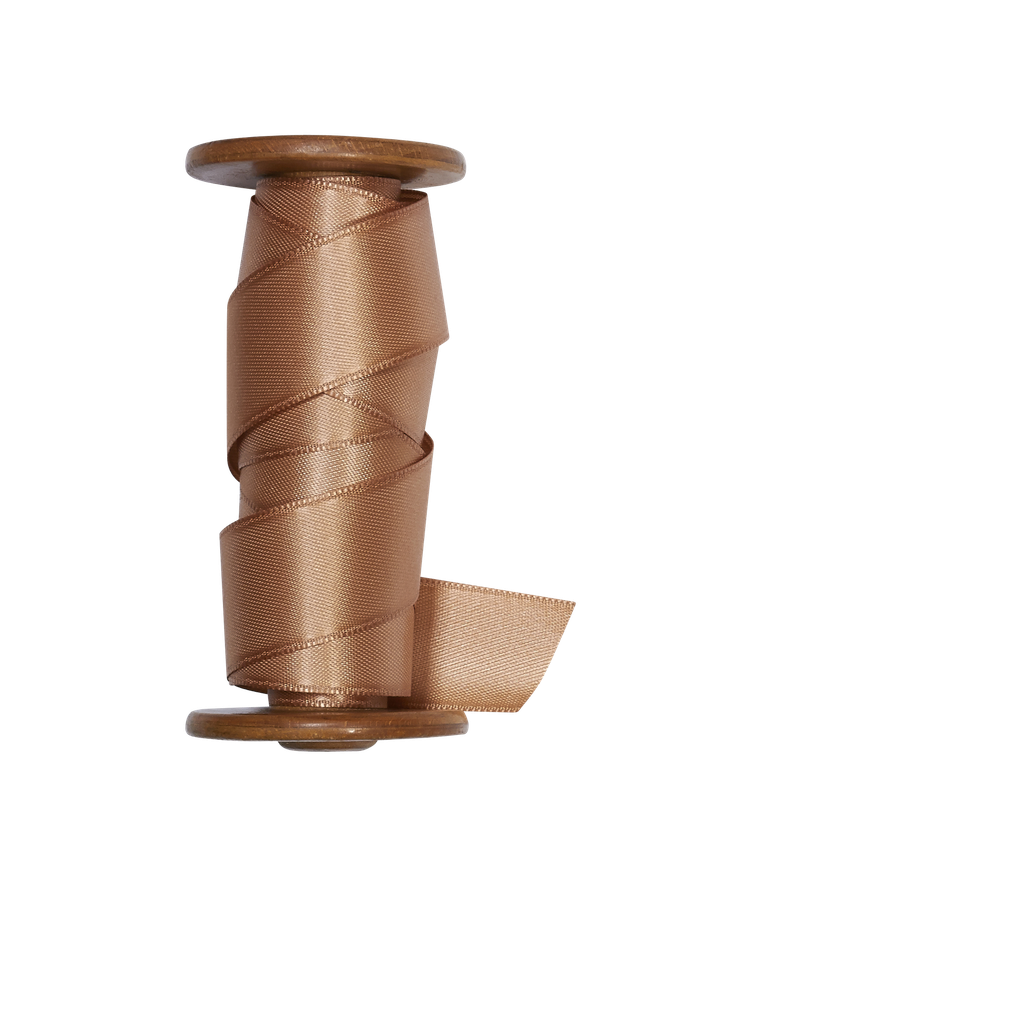 SATINA 25mm dunkelbeige 18*