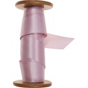 SATINA 25mm rose pâle 22 -RBN49722522