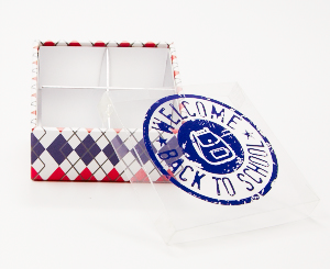 School box clear cover
