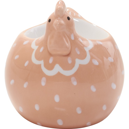 [7602*23*08*21] Bright blooms hen eggcup