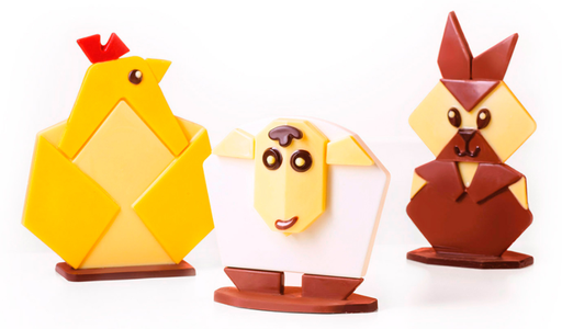 [MA*20OR001] FORM - Origami easter - 3 sortiert