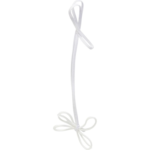 [2378*05*50*14] ELASTIC Tencel 50cm white