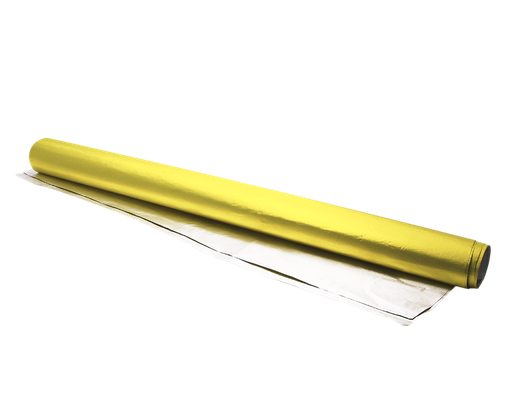 [3405*04*70*11***] ALUMINIUMFOLIE blad geel