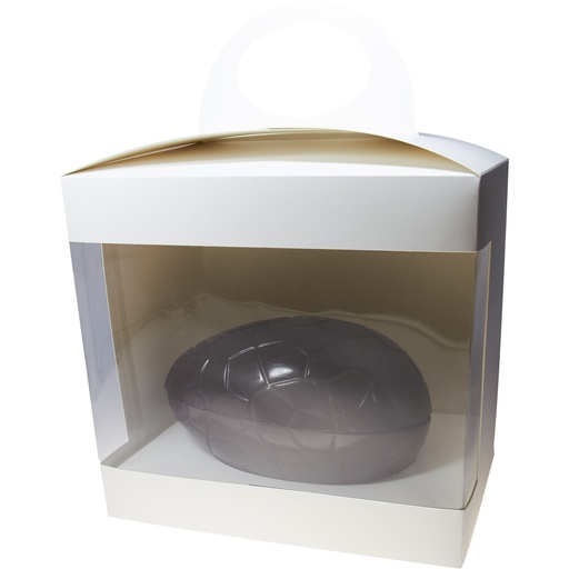 [3678*06*24*01***] EGG BOX horizontal white 24