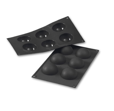 [MA*SF003] SILICONE GIETVORM halfrond 003