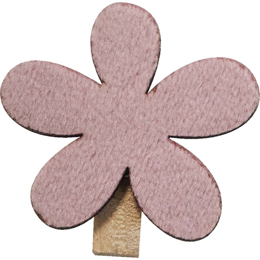 [4504*45*08*61] CHASSE AUX OEUFS flower clips purple