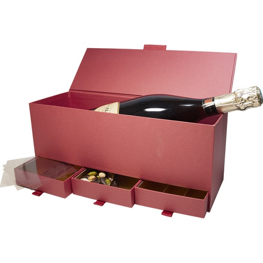 [5534*04*34*27] FRENCHY RED champagne 3 Schubladen