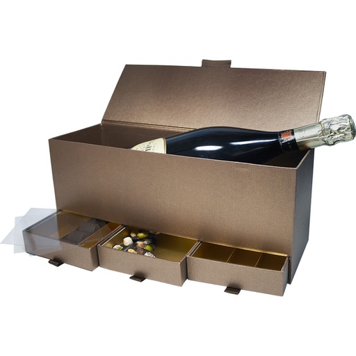 [5534*32*34*78] TERRA champagne 3 tiroirs