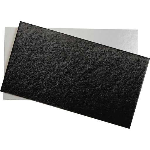 [3436*09*25*01] CARTONE BIANCO/NERO per tronco 25