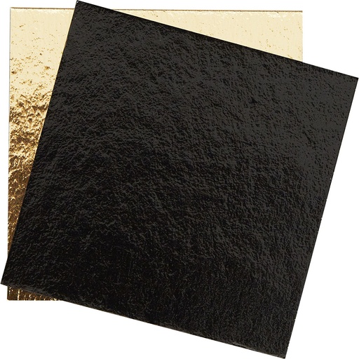 [3436*08*10*90] GOLD-SCHWARZ KARTON für Konditorbox 10