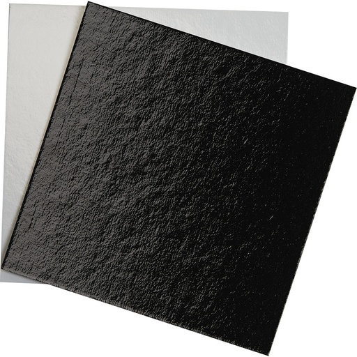 [3436*08*17*01] CARTON BLANC/NOIR pour boite pâtissière 17