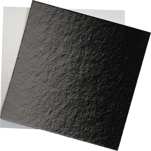 [3436*08*19*01] CARTON BLANC/NOIR pour boite pâtissière 19