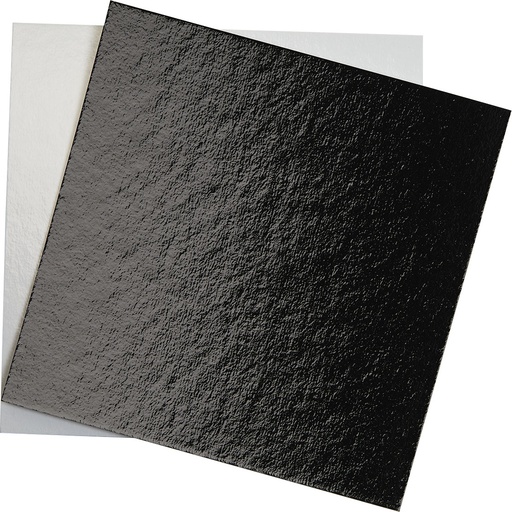 [3436*08*21*01] CARTONE BIANCO/NERO per scatola da pasticceria 21